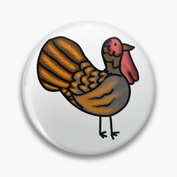 Item preview, Glowing Neon Turkey Doodle designed and sold by DoodleAndTextS.