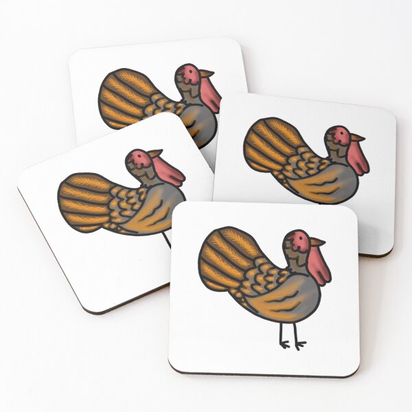 Item preview, Glowing Neon Turkey Doodle designed and sold by DoodleAndTextS.