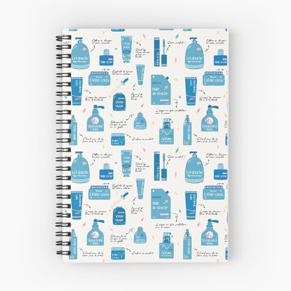 Item preview, Cute Blue Skincare Cosmetic Pattern  designed and sold by Kalite.