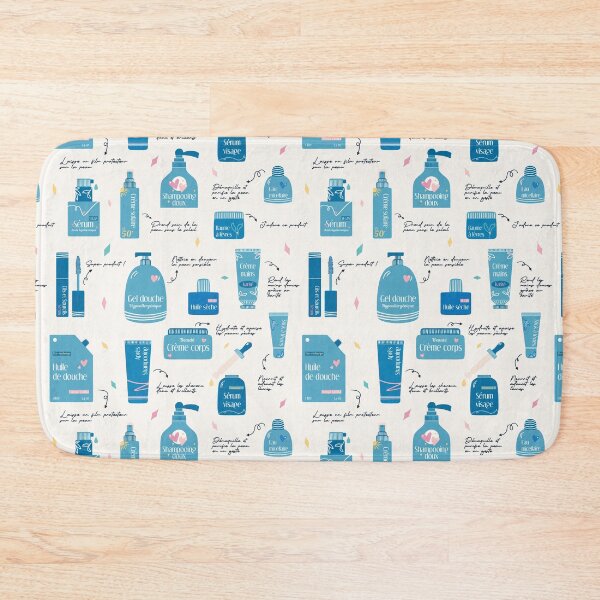 Item preview, Cute Blue Skincare Cosmetic Pattern  designed and sold by Kalite.