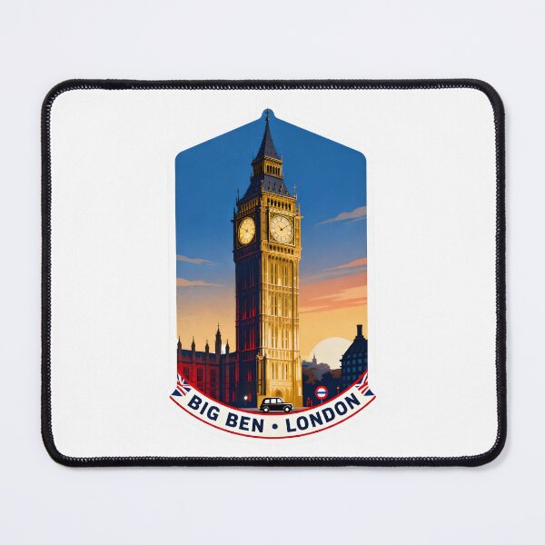 Item preview, Big Ben London Sticker designed and sold by The Digital Compass.