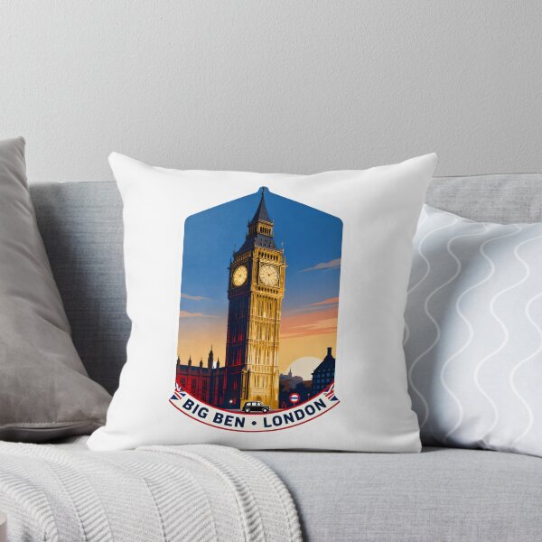 Item preview, Big Ben London Sticker designed and sold by The Digital Compass.