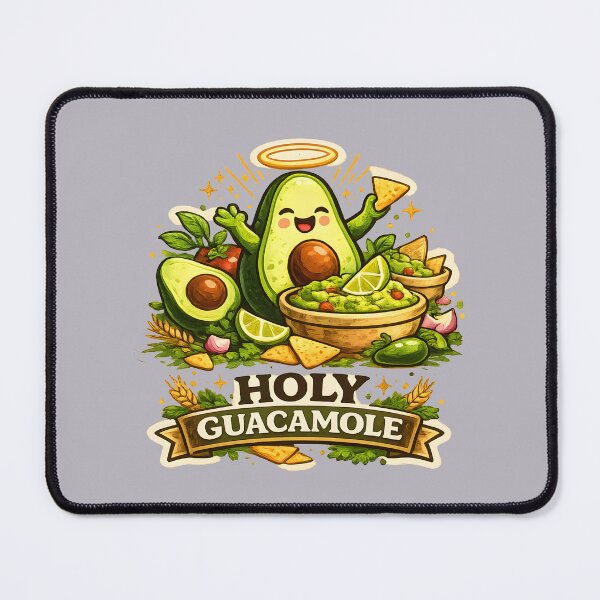 Item preview, Holy Guacamole – Cute Kawaii Avocado & Guacamole Lover Design designed and sold by KAM-KAM-STORE.