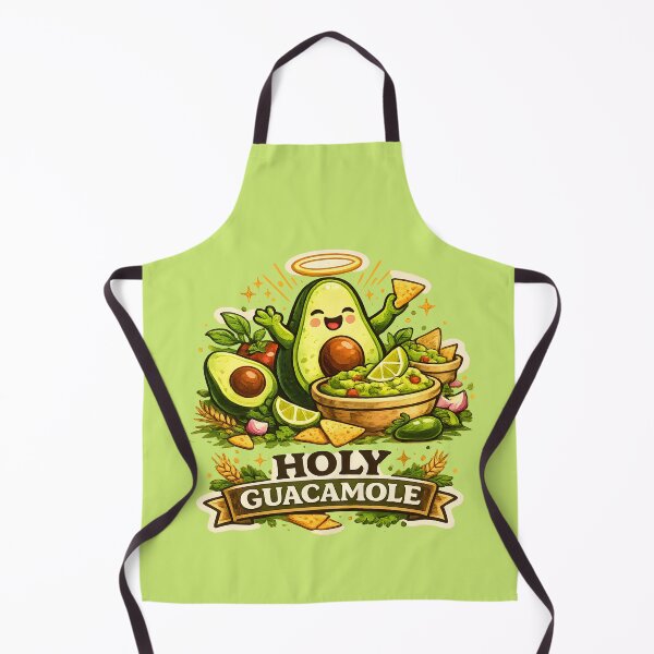 Item preview, Holy Guacamole – Cute Kawaii Avocado & Guacamole Lover Design designed and sold by KAM-KAM-STORE.