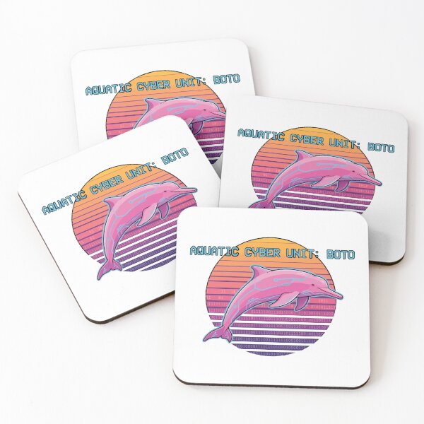 Item preview, Cyber Amazon Boto Tech Pink Dolphin Scifi designed and sold by Arc2020.