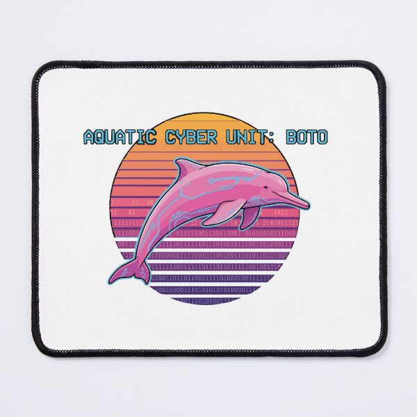 Item preview, Cyber Amazon Boto Tech Pink Dolphin Scifi designed and sold by Arc2020.