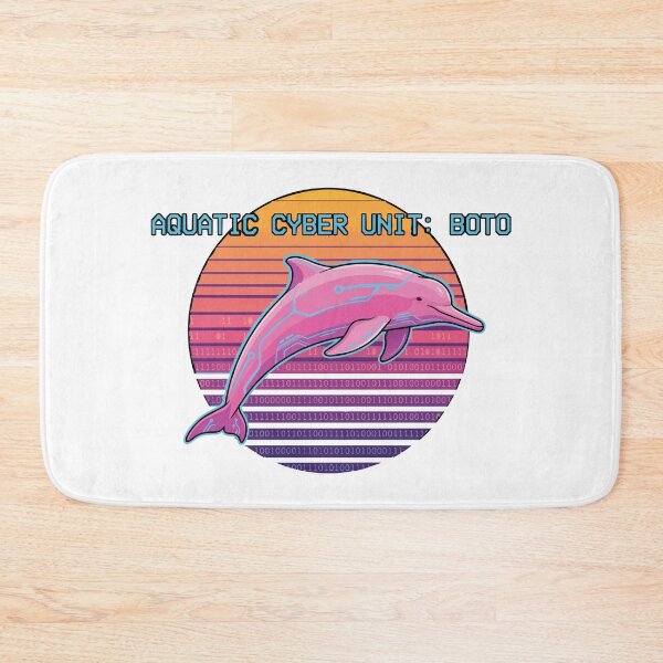 Item preview, Cyber Amazon Boto Tech Pink Dolphin Scifi designed and sold by Arc2020.