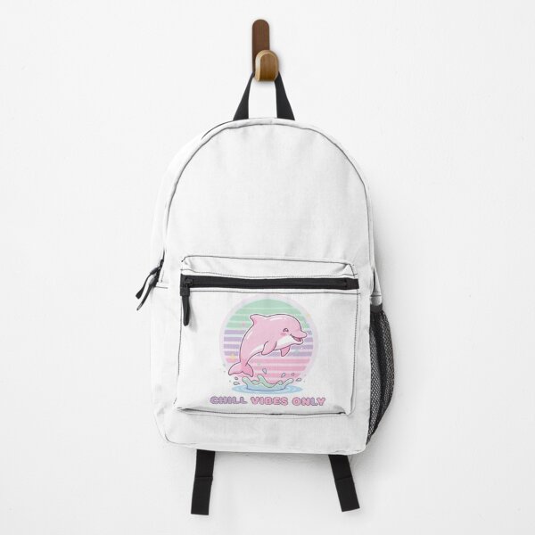 Item preview, Cute Kawaii Synthwave Boto Pink Dolphin Chill Vibes designed and sold by Arc2020.