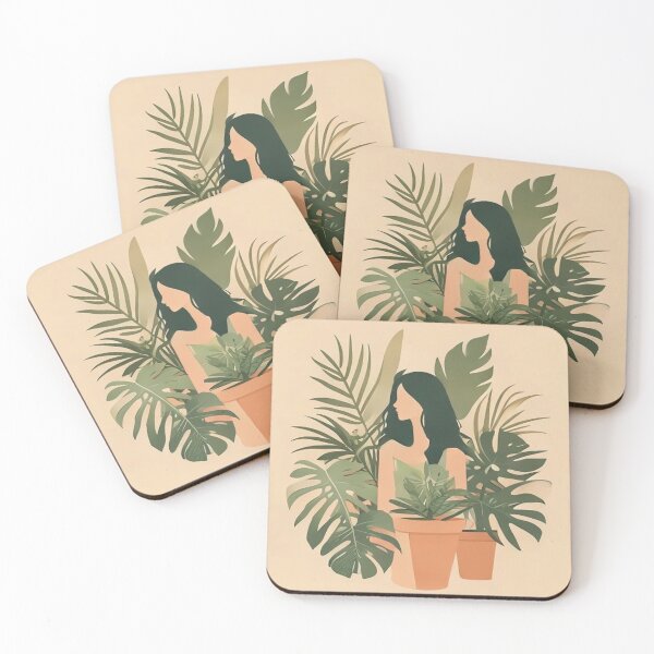 Item preview, Plant Lady Boho Botanical Monstera Houseplant designed and sold by JAEStudio.