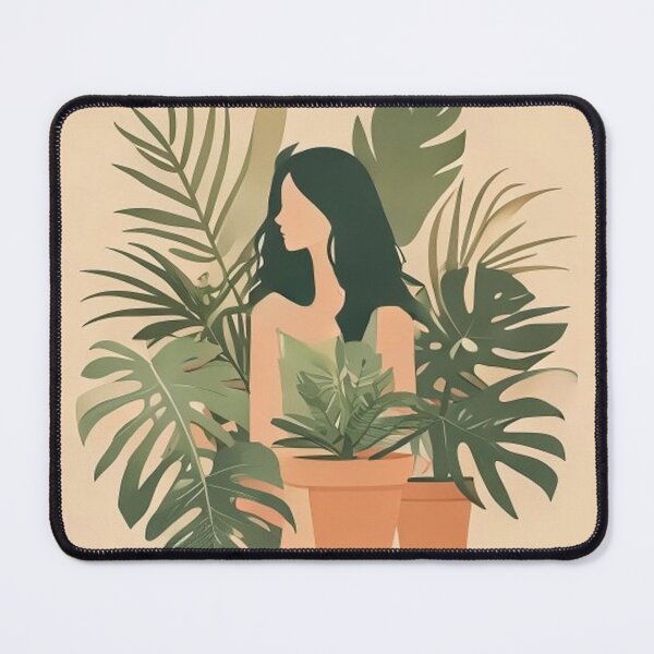 Item preview, Plant Lady Boho Botanical Monstera Houseplant designed and sold by JAEStudio.