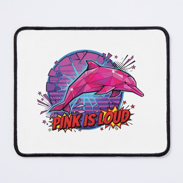 Item preview, Bold Pop Art Cyber Amazon Boto Pink Dolphin designed and sold by Arc2020.