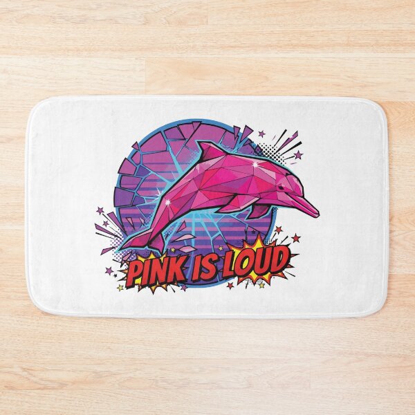 Item preview, Bold Pop Art Cyber Amazon Boto Pink Dolphin designed and sold by Arc2020.
