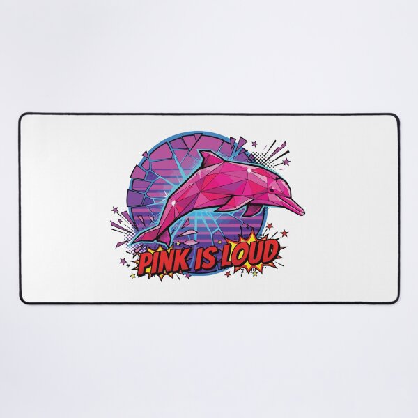 Item preview, Bold Pop Art Cyber Amazon Boto Pink Dolphin designed and sold by Arc2020.
