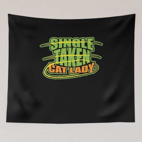 Item preview, Single Taken Cat Lady designed and sold by TomGiantDesigns.