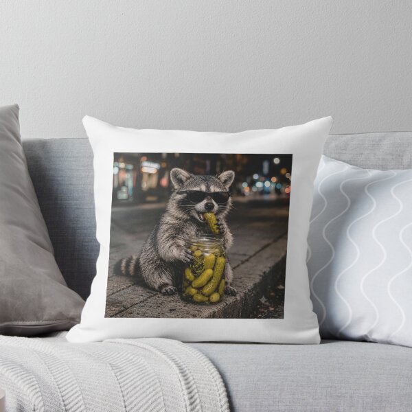 Item preview, Raccoon Eating Pickles designed and sold by Muslims_place.