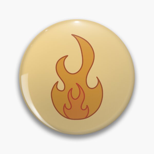 Item preview, Orange Flame Pattern designed and sold by The Innocent Ghost Project.