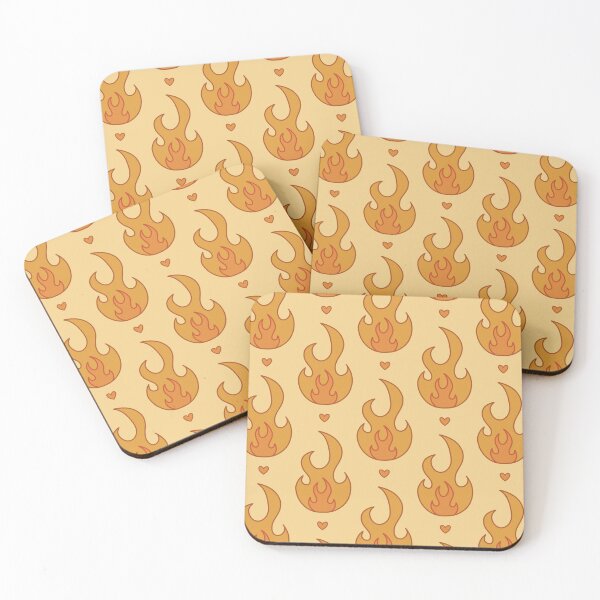 Item preview, Orange Flame Pattern designed and sold by The Innocent Ghost Project.