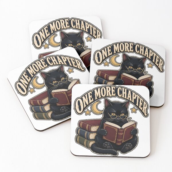 Item preview, One More Chapter Black Cat Reading designed and sold by Lobory.