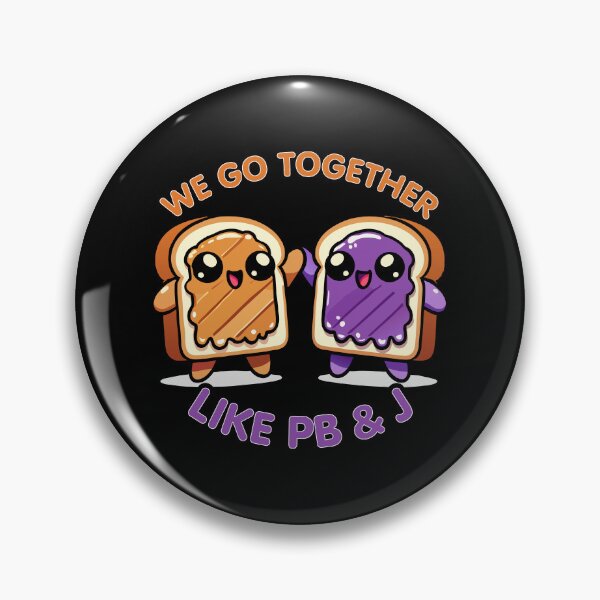 Item preview, Kawaii PB&J Sandwich – We Go Together PB&J Food designed and sold by Karma Design.