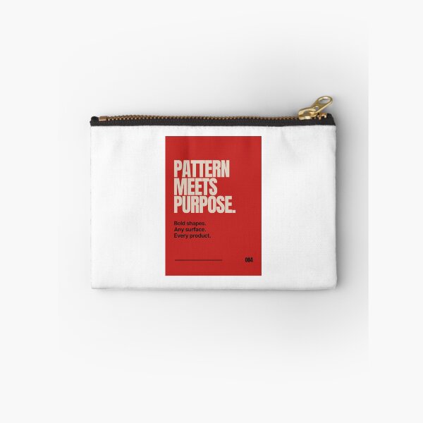 Item preview, Pattern Meets Purpose | Bold Minimalist Typography Design | Graphic Designers & Art Lovers | Minimalist Bold Art Design designed and sold by N0irNest.