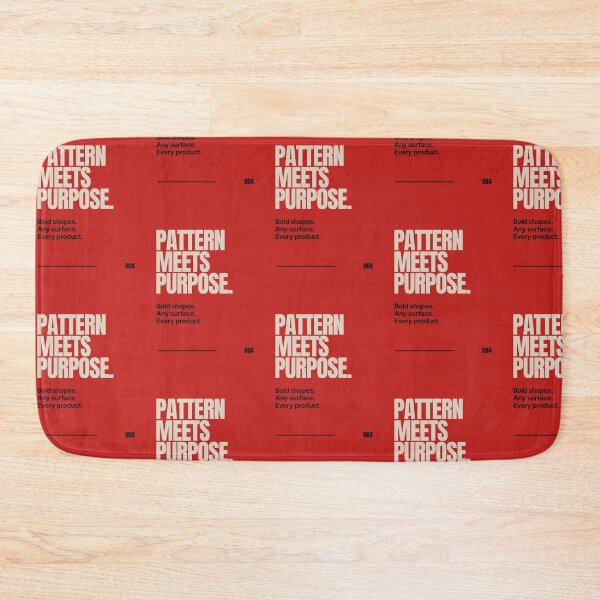 Item preview, Pattern Meets Purpose | Bold Minimalist Typography Design | Graphic Designers & Art Lovers | Minimalist Bold Art Design designed and sold by N0irNest.