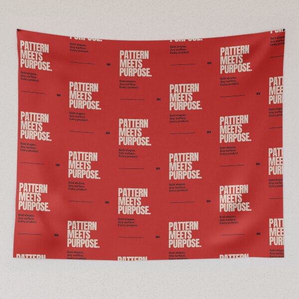 Item preview, Pattern Meets Purpose | Bold Minimalist Typography Design | Graphic Designers & Art Lovers | Minimalist Bold Art Design designed and sold by N0irNest.