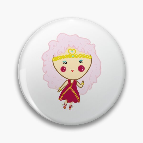 Item preview, Princess with Pink Hair designed and sold by DoodleAndTextS.
