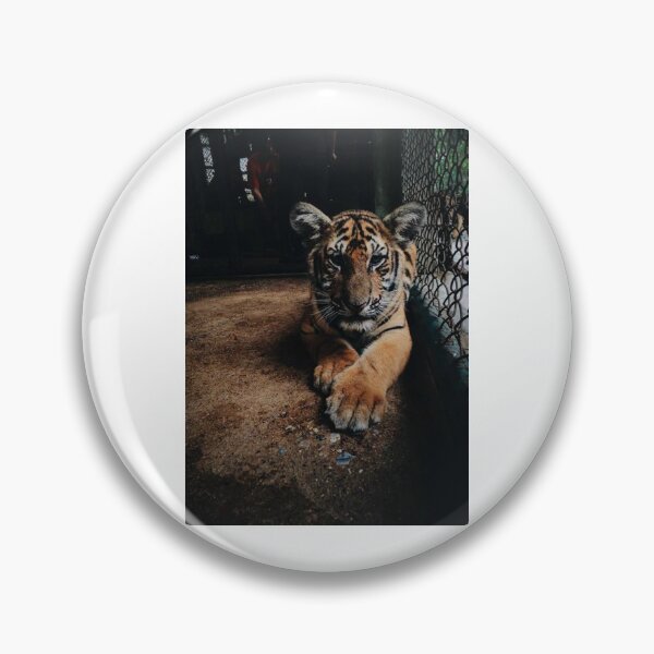 Item preview, Cute Tiger with a Playful Spirit designed and sold by gursalermono.