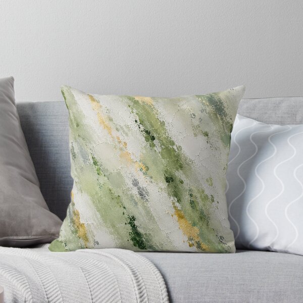 Item preview,  Cracked Emerald Green Paint with Golden Moss Texture designed and sold by Ingorgia Studio.