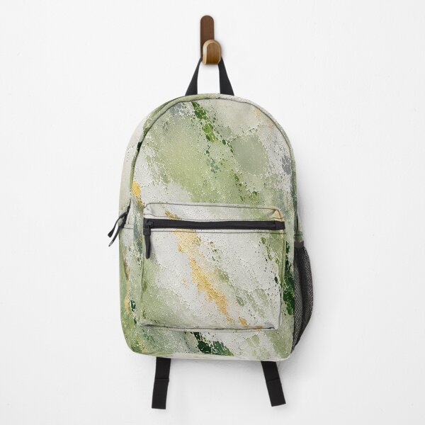 Item preview, Cracked Emerald Green Paint with Golden Moss Texture designed and sold by Ingorgia Studio.