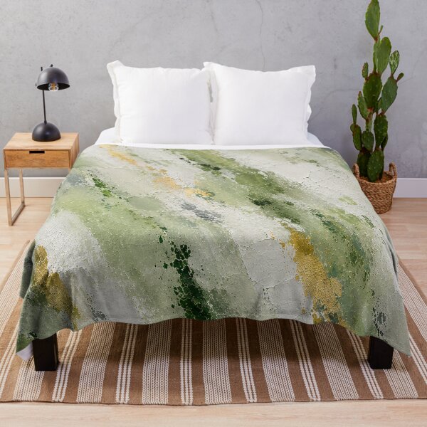 Item preview, Cracked Emerald Green Paint with Golden Moss Texture designed and sold by Ingorgia Studio.