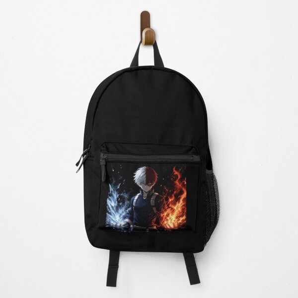 Item preview, Shoto Todoroki Fire and Ice Half Cold Half Hot Anime Art designed and sold by Broken143.