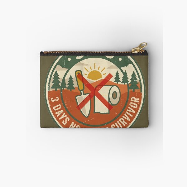 Item preview, Sisu - 3 Days No Toilet Survival Badge designed and sold by SisuPrintsCo.