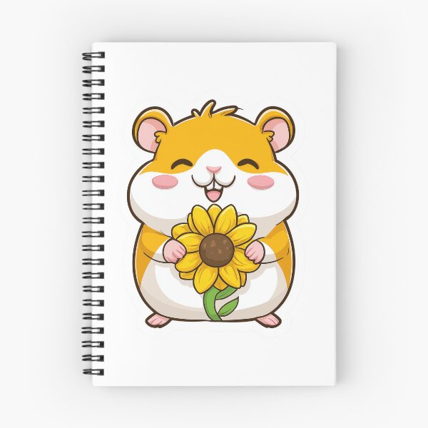 Item preview, Sunflower Hamster Cute Kawaii Chubby Cheeks designed and sold by StickerMan17.