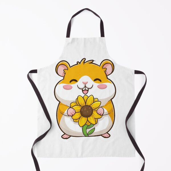 Item preview, Sunflower Hamster Cute Kawaii Chubby Cheeks designed and sold by StickerMan17.