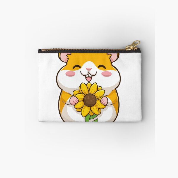 Item preview, Sunflower Hamster Cute Kawaii Chubby Cheeks designed and sold by StickerMan17.