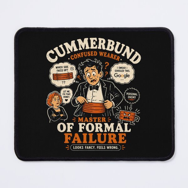 Item preview, Cummerbund confused wearer designed and sold by Peerless-Prime.