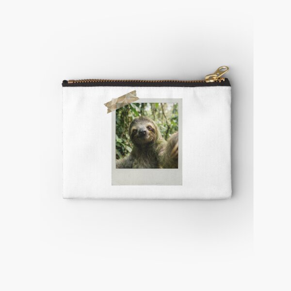 Item preview, Sloth picture vintage camera instant funny meme kawaii cute designed and sold by CheeseBlueprint.