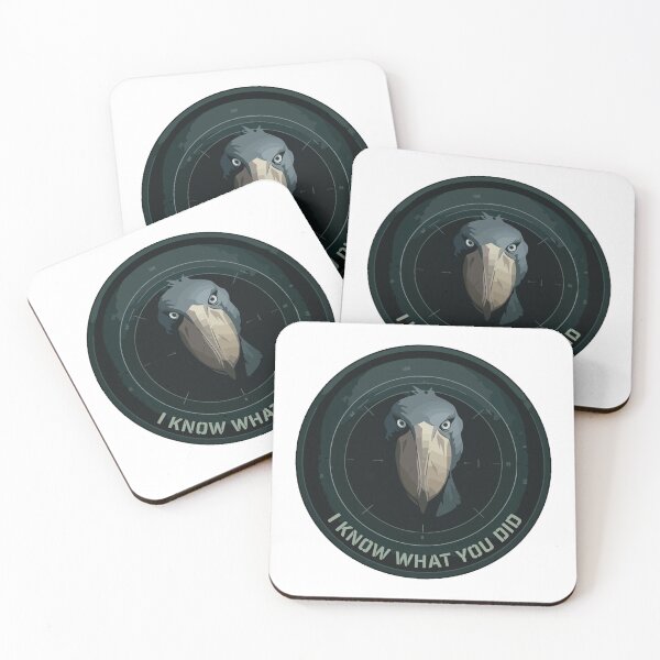 Item preview, Creepy Shoebill Stork I Know What You Did Meme designed and sold by Arc2020.