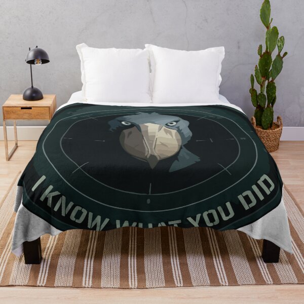 Item preview, Creepy Shoebill Stork I Know What You Did Meme designed and sold by Arc2020.