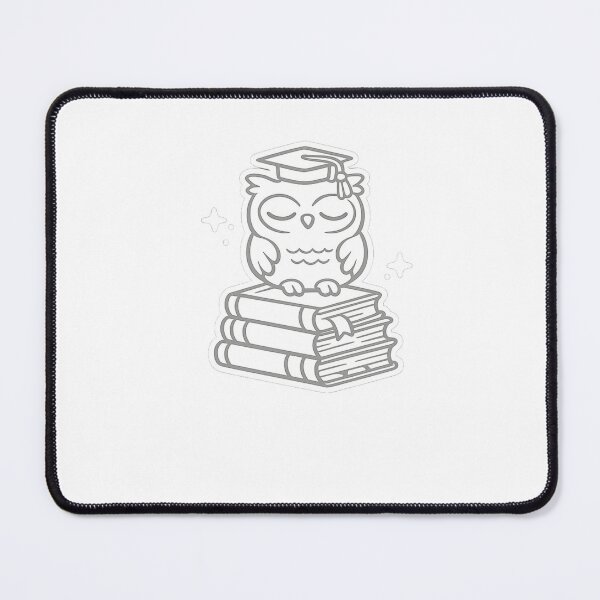 Item preview, Graduation Owl Sticker | Cute Wise Owl Graduate | Student Gift designed and sold by Gremlin Hours.