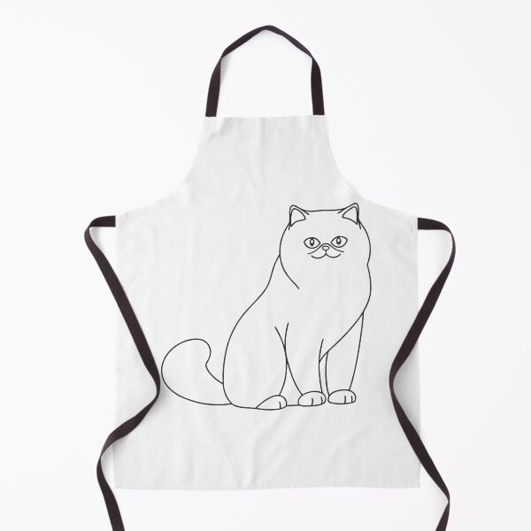 Item preview, Persian Cat Elegant Line Art Gift designed and sold by OneLine Studio.