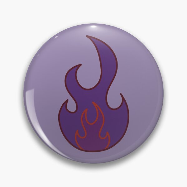 Item preview, Purple Flame Pattern designed and sold by The Innocent Ghost Project.