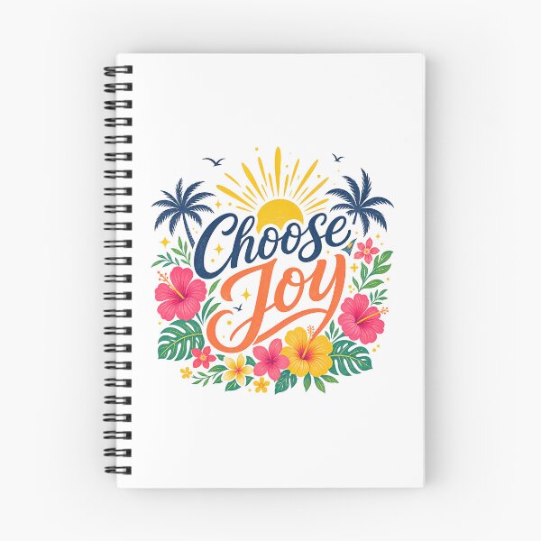 Item preview, Choose Joy Tropical: Typo Series designed and sold by emeraldazalea.