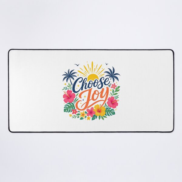 Item preview, Choose Joy Tropical: Typo Series designed and sold by emeraldazalea.