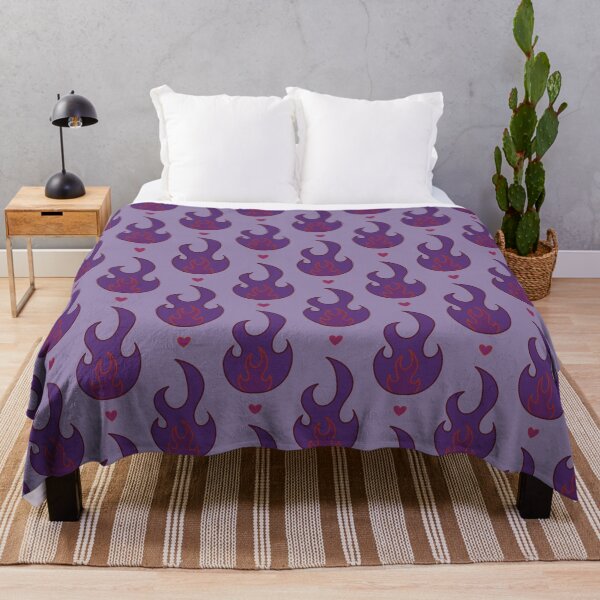 Item preview, Purple Flame Pattern designed and sold by The Innocent Ghost Project.