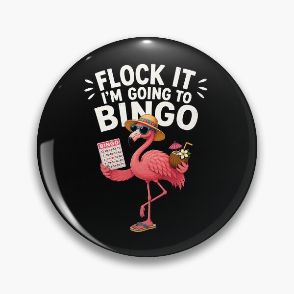 Item preview, Flock It I'm Going to Bingo designed and sold by CelidaBonde.