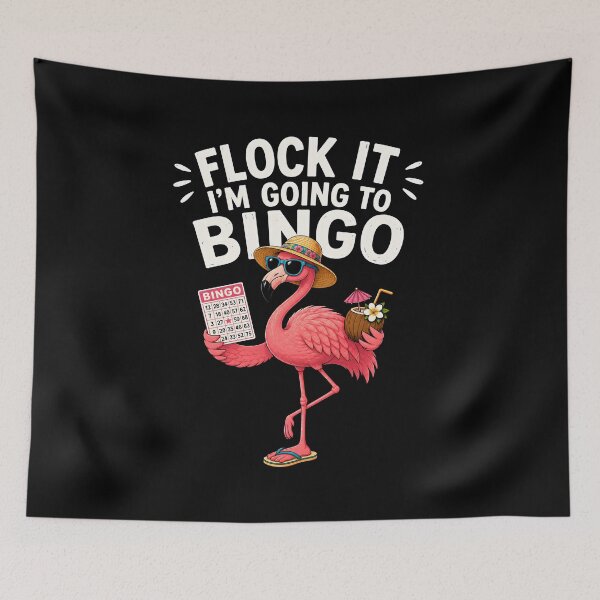 Item preview, Flock It I'm Going to Bingo designed and sold by CelidaBonde.