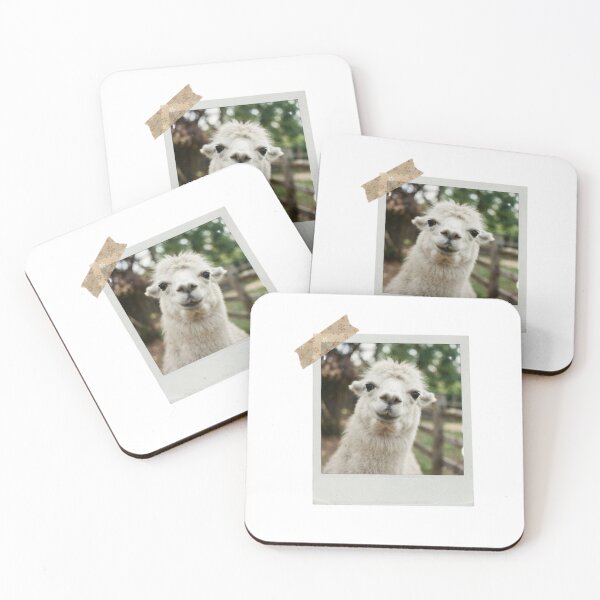 Item preview, Llama picture vintage camera instant funny meme kawaii cute designed and sold by CheeseBlueprint.