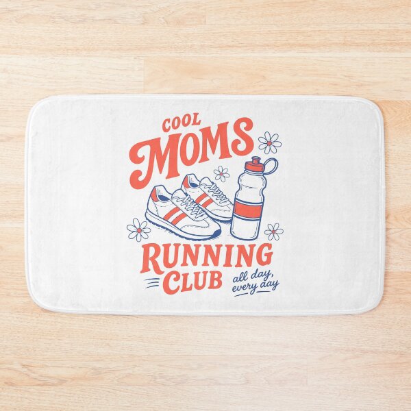 Item preview, Cool Moms Running Club Retro Vintage Running Gift Design designed and sold by w1ckerman.
